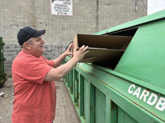 Recycling facility sells more material in 2025, but profits less